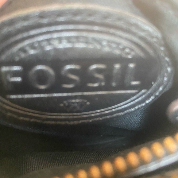 Fossil Cheetah Print purse wristlet/ shoulder bag - Picture 7 of 10